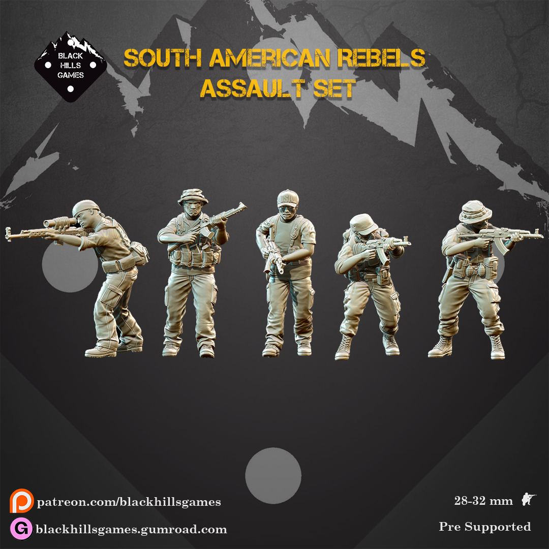 Black Hills Games - South American Rebels (Assault Set)